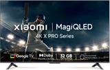 Mi by Xiaomi X Pro QLED 138 cm (55 inch) QLED Ultra HD (4K) Smart Google TV 4K Dolby Vision | Dolby Audio |DTS Virtual: X | Vivid Picture Engine 2 with Adaptive Brightness