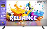 Reliance 109 cm (43 inch) Ultra HD (4K) LED Smart Google TV 2025 Edition with 2 GB RAM, 16 GB Storage & 24 Watts Speaker RW43GD8676UHD