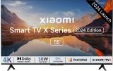 Mi by Xiaomi X Series 138 cm (55 inch) Ultra HD (4K) LED Smart Google TV 2024 Edition with 4K Dolby Vision | HDR 10 | Dolby Audio | DTS X | DTS Virtual: X | Vivid Picture Engine