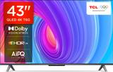TCL 108 cm (43 inch) QLED Ultra HD (4K) Smart Google TV with Hands-Free Voice Control 43T6G