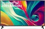 LG 80 cm (32 inch) HD Ready 3D LED Smart WebOS TV 2025 Edition with LED Panel | Mega Contrast | PurColor | HD Picture Quality | Slim 32LR600B6LC