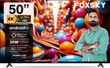 Foxsky 127 cm (50 inch) Ultra HD (4K) LED Smart Android TV 50FS-VS