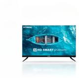Hyundai SHY32HAN09TA 80 cm (32 inch) HD Ready LED Smart Android TV 2025 Edition with Android 14 I (1 GB RAM + 8 GB MEMORY) Metallic Bezel Less and Chromecast built-in SHY32HAN09TA