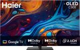 Haier C90 165 cm (65 inch) OLED Ultra HD (4K) Smart Google TV 2025 Edition with Dolby Vision IQ |2.1 Ch 50W Speaker with Subwoofer | Dolby Atmos | Solar Remote H65C90EUX