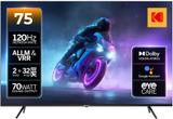 KODAK 189 cm (75 inch) QLED Ultra HD (4K) Smart Google TV 75MX0019