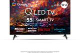 Daiwa 140 cm (55 inch) QLED Ultra HD (4K) Smart Google TV with Chromecast, Dolby Audio,Kids and Family feature 55G1Q