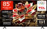 TCL C72K 215 cm (85 inch) Ultra HD (4K) Mini LED Smart Google TV 2025 Edition with Precise Dimming Series Up to 2048 Zones | HDR 3000 nits |rystGlow HVA Panel | AMD Free Sync Premium Pro | 60 W ONKYO 2.0 CH Hi-Fi System IMAX Enhanced,| Airplay 2 85C72K