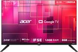 Acer G plus Series 80.01 cm (32 inch) HD Ready LED Smart Google TV with (black) 2024 Model AR32HDGGR2841AD