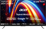 Acer 163.9 cm (65 inch) Ultra HD (4K) Mini LED Smart Google TV AR65UDMGR2885AT