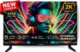 Uniboom ULTIMA 80 cm (32 inch) HD Ready LED Smart Android TV 2025 Edition with 30W Sonic Boom Speakers - Aura Vision+ Display - Mobile Screen Cast - 1000+ Smart Apps - Games 32S-ULTIMA