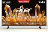 Acer Ultra V 108 cm (43 inch) QLED Ultra HD (4K) Smart Google TV AR43QDVGU2875BD