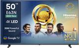 Hisense 50E63N 126 cm (50 inch) Ultra HD (4K) LED Smart Google TV 2025 Edition 50E63N