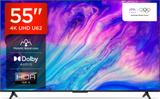 iFFALCON by TCL U62 139 cm (55 inch) Ultra HD (4K) LED Smart Google TV with 24W Dolby Audio, HDR10 and Bezel-Less Design iFF55U62