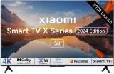 Mi by Xiaomi X Series 125 cm (50 inch) Ultra HD (4K) LED Smart Google TV 2024 Edition with 4K Dolby Vision | HDR 10 | Dolby Audio | DTS X | DTS Virtual: X | Vivid Picture Engine