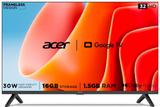 Acer 80 cm (32 inch) HD Ready LED Smart Android TV with Android TV | 1.5GB RAM | 16GB Storage AR32GR2841HDFL