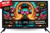Uniboom ULTIMA 60 cm (24 inch) HD Ready LED TV 2025 Edition with 30W Sounbar Edition - Aura Vision+ Display - Monitor Support - 2 HDMI 24N-ULTIMA