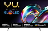 Vu GloLED 164 cm (65 inch) Ultra HD (4K) LED Smart Google TV with DJ Subwoofer 104W 65GloLED