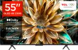 TCL C69B 139 cm (55 inch) QLED Ultra HD (4K) Smart Google TV with Dolby Atmos 35W, ONKYO 2.1ch with Subwoofer 55C69B