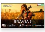 SONY BRAVIA 5 247.7 cm (98 inch) Ultra HD (4K) Mini LED Smart Google TV 2025 Edition K-98XR55A