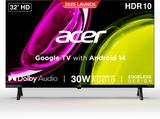 Acer Ultra I Series 80 cm (32 inch) HD Ready LED Smart Google TV 2025 Edition AR32HDJGU2841BD