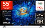 TCL C6KS 139 cm (55 inch) Ultra HD (4K) Mini LED Smart Google TV 2025 Edition with High HDR Brightness | 312+ Dimming Zones | AiPQ Processor | Dolby Vision- Atmos 40 W | ONKYO 2.1 Hi-Fi System | IMAX Enhanced 55C6KS