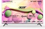 Acer V Pro Series 127 cm (50 inch) QLED Ultra HD (4K) Smart Google TV 2025 Edition AR50QDQGR2851AD