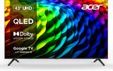Acer V Pro Series 108 cm (43 inch) QLED Ultra HD (4K) Smart Google TV 2025 Edition AR43QDQGR2851AD