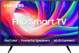 Samsung 108 cm (43 inch) Full HD LED Smart Tizen TV with HDR | PurColor | Dolby Digital Plus | Hyper Real Picture Engine | Triple Protection | SmartThings App Support | TV Key | Connect Share(HDD) | ConnectShare(USB 2.0) UA43T5450AKXXL