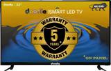Doodle 81 cm (32 inch) HD Ready LED Smart Android TV with 5 Years Pannel Warranty| Bezelless Design| 20 Watts Boom Speaker| 2 HDMI and 2 USB Port| Inbuilt Woofers| Screen Mirroring IR32S1HD
