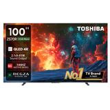 TOSHIBA 253 cm (100 inch) QLED Ultra HD (4K) Smart VIDAA TV with 2.1CH REGZA powerful Sound, 144Hz Native Panel | Hands-free Voice Control 100Z570RP