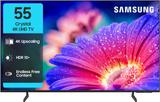 Samsung Crystal 4K Vista 138 cm (55 inch) Ultra HD (4K) LED Smart Tizen TV 2025 Edition with 4K Upscaling | HDR 10+ | PurColor | Slim Look | Samsung Knox Security | 100+ Free Channels | Voice Ready with SmartThings App | Universal Gestures UA55UE81AFULXL