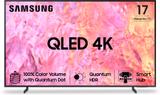 Samsung 138 cm (55 inch) QLED Ultra HD (4K) Smart Tizen TV with Quantum Processor Lite 4K | 100% Color Volume Quantum Dot | Quantum HDR | TV Key | ConnectShare| Smart Hub | Knox Security QA55QE1CAKLXL