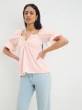 DOROTHY PERKINS Casual Solid Women Pink Top