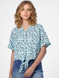 ONLY Casual Printed Women Blue Top