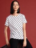 all about you Casual Printed Women White Top