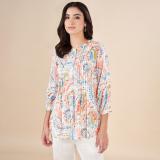 Akkriti by Pantaloons Casual Printed Women Pink Top