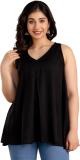 RAi shree Casual Solid Women Black Top