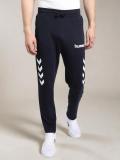 HUMMEL Self Design Men Blue Track Pants