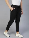 RIGO Solid Men Black Track Pants