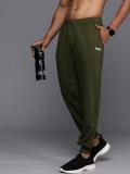 HRX by Hrithik Roshan Solid Men Olive Track Pants