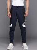 ADIDAS Printed Men Blue Track Pants