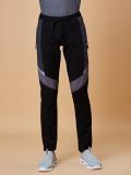 bEEVEE Solid Men Black Track Pants