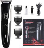 Profiline Geemy GM-6123 Hair Cutting Machine Shaver Best Barber Hair Clipper Trimmer 60 min  Runtime 1 Length Settings (Black)