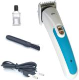 pro gemei Professional Rechargeable Electric Trimmer for men and Women Trimmer 50 min  Runtime 1 Length Settings (White, Blue)