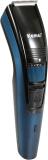 Kemei KM-632 Hair Trimmer Rechargeable 60 min run time Trimmer 60 min  Runtime 20 Length Settings (Blue, Grey)