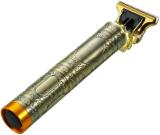 MZ M851T (PROFESIONAL HAIR TRIMMER) Full Metal Trimmer with 1200 mAh battery Trimmer 120 min  Runtime 3 Length Settings (Gold)