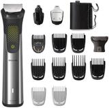 PHILIPS mg9551/65 mul ti groomer set Trimmer 120 min  Runtime 4 Length Settings (Silver, Black)