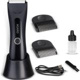 AGARO Grand Body Trimmer, For Beard, Body Shaving, 3 Length Settings Body Groomer 120 min  Runtime 3 Length Settings (Black)