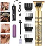 Arrom Pro+ Wireless Trimmer, Multiple Combs, Shaver, Beard Quality Professional Golden Trimmer 120 min  Runtime 4 Length Settings (Gold)