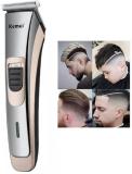 Kemei KM-721 Professional Rechargeable Hair Trimmer, Electric Hair Clipper, Razor Trimmer 60 min  Runtime 4 Length Settings (Multicolor)